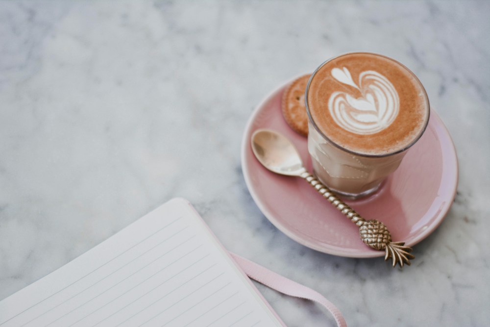 Kaffee als Motiv einer Gestaltungsvorschau