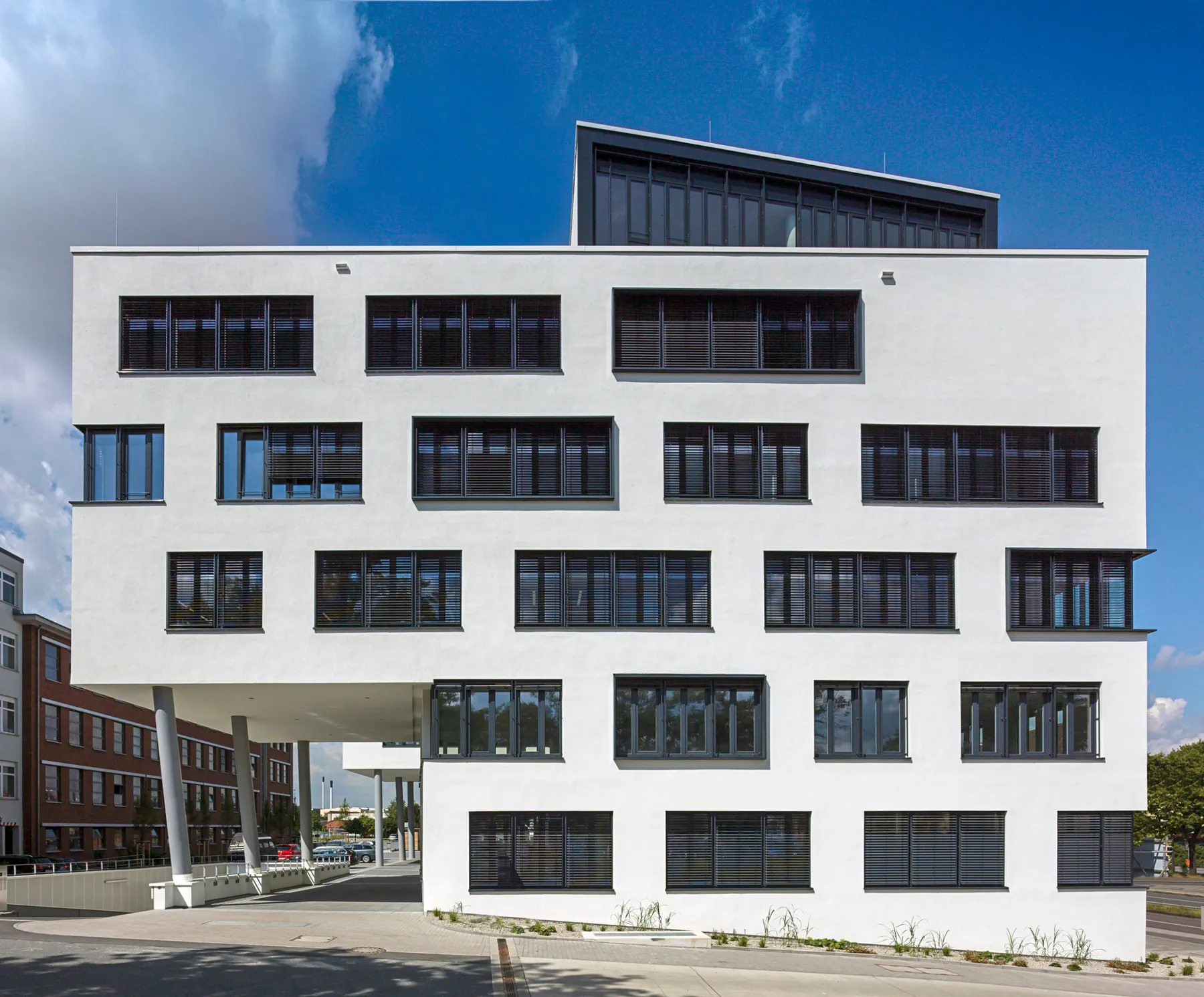 Firmensitz in Nürnberg, Fassade